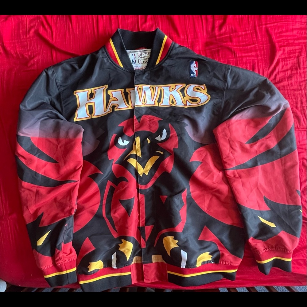 Atlanta Hawks 1995-96 Warm Up Jacket- Mitchell & Ness- Size 44 (L)